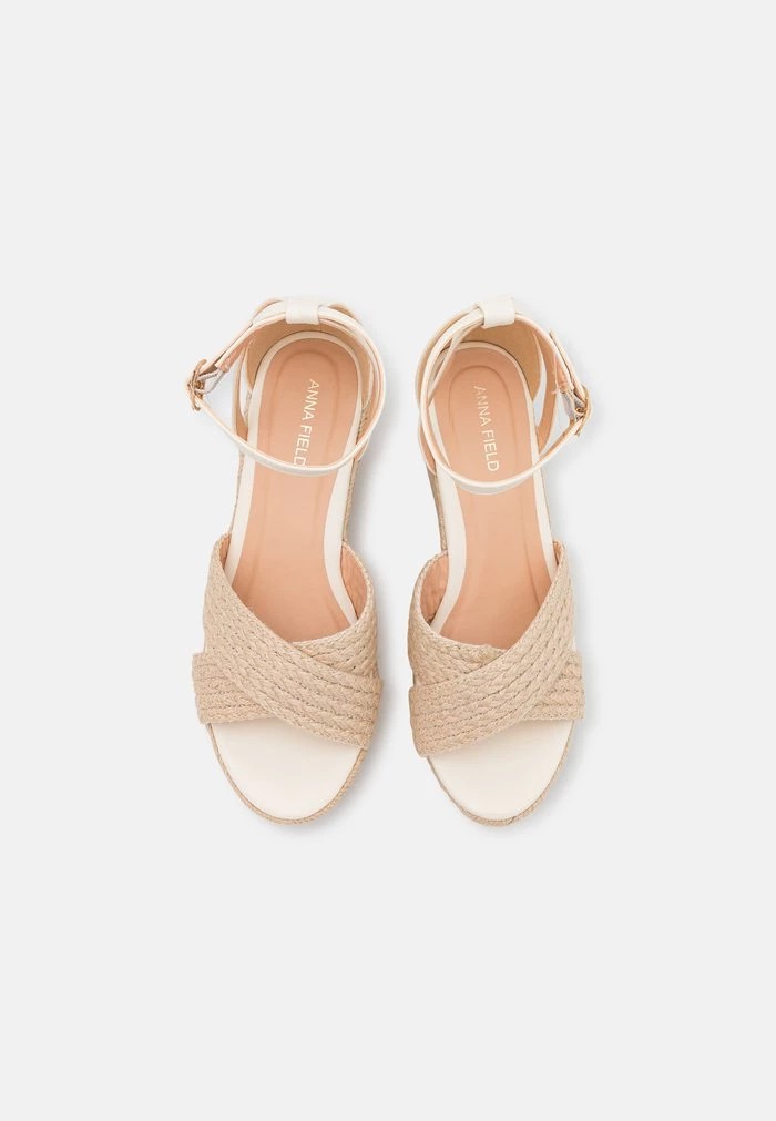 Sandale ANNA FIELD Anna Field Espadrilles Beige Femme | NEW-9974647